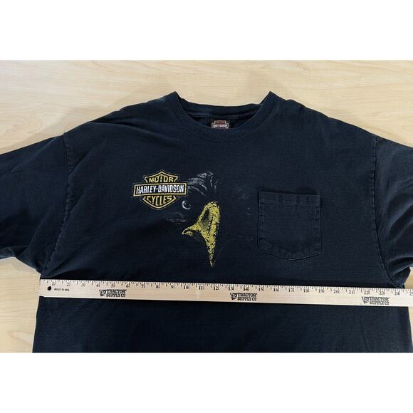 HARLEY DAVIDSON MOTOR CYCLES Myrtle Beach SOUTH CAROLINA (XL) T-Shirt Black S/S - Picture 4 of 8